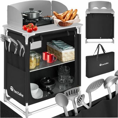 tectake 403346 kempinková kuchyň 76x53,5x107cm – Zboží Dáma