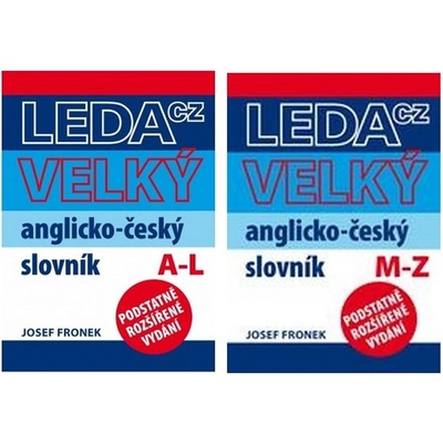 Velký AČ-ČA slovník - Fronek 2 knihy - Josef Fronek
