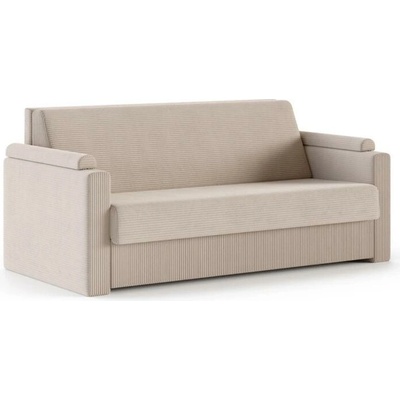 DobreSny Rozkládací pohovka Vibo Sztruks béžová – Zboží Mobilmania