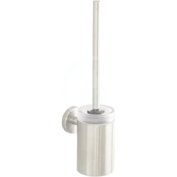 Hansgrohe LOGIS E / S WC kefa so skleneným držiakom, kartáčovaný nikel 40522820