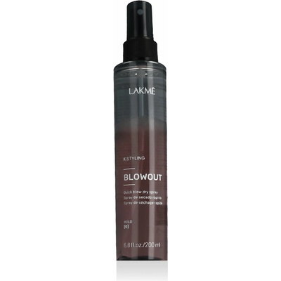 Lakmé K.Styling Blowout Quick Blow Dry Spray ochranný sprej na urýchlenie fénovania vlasov 200 ml