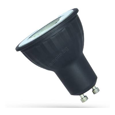 Led Крушка gu10/6w/230v 4000k черен (wj0509)