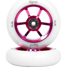 North koliesko Signal Pro Scooter Wheels 110mm Magenta White MAGENTA WH vel. 110m 2 ks
