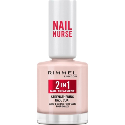 Rimmel Nail Nurse 2-in-1 podkladový lak na nehty se zpevňujícím účinkem 12 ml