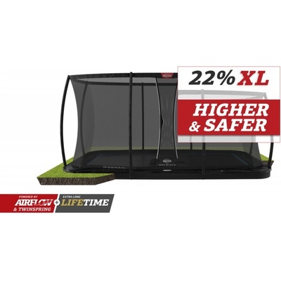 Berg Ultim Elite FlatGround 500 x 300 cm + ochranná sieť