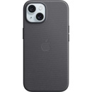 Apple z tkaniny FineWoven s MagSafe na iPhone 15, černé MT393ZM/A