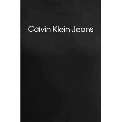 Calvin Klein Jeans Памучна тениска Calvin Klein Jeans в черно LV047AB805 (LV047AB805)