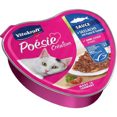 Vitakraft Cat Poésie Création Sauce Cod & Pasta 85 g