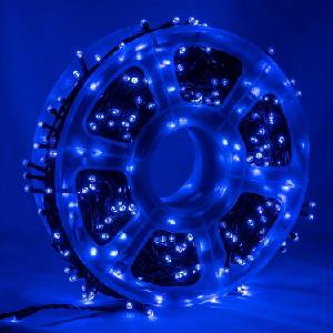  Външна светлинна линия 240led синьо 50 метра К14