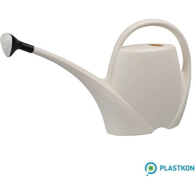 Plastkon SPRING plastová s růžicí 4,5 l krémově bílá 65000034 – Zboží Dáma
