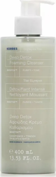 KORRES Почистваща крем пяна с планински чай от Олимп , Korres Olympus Tea 400 ml