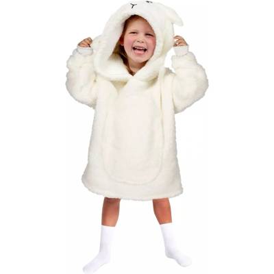 Cozy Noxxiez CH330 Ovečka hřejivá televizní mikinová deka s kapucí