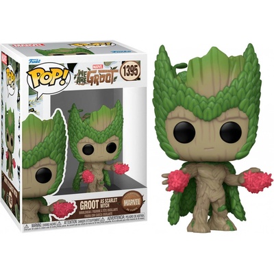 Funko Pop! 1395 Marvel We are Groot Groot as Scarlet Witch