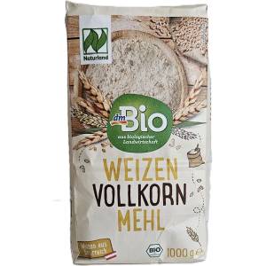 dmBio Био Пълнозърнесто пшенично брашно, 1 kg (3109844)
