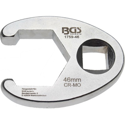 BGS technic Plochý otevřený klíč 20 mm 3/4" 46 mm BGS 1759-46