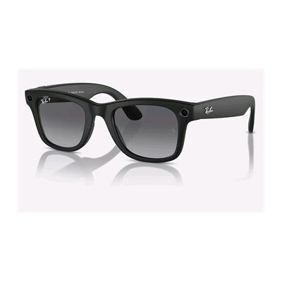 Meta Ray-Ban Wayfarer, AI brýle, Matte Black, Polarized Gradient Graphite Large size