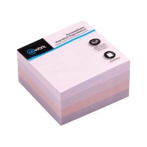 @Work Кубче лепящи листчета Blush 75х75мм 400л
