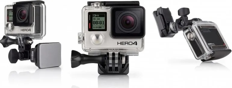 GoPro Helmet Front and Side Mount AHFSM-001