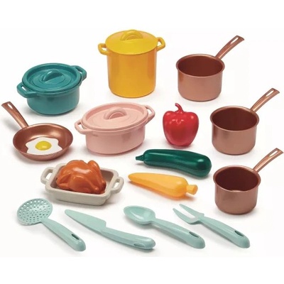 Ecoiffier Éкофиер: комплект от играчки вази - 20 части (7600001685)