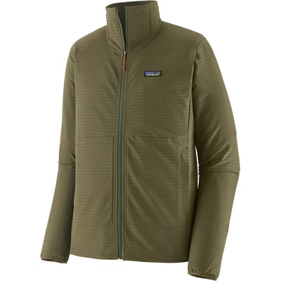 Patagonia Мъжко поларено яке Patagonia R1 Techface Jacket Softshell jacket - Basin Green (003-3569-0214)