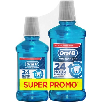 Oral-B Комплект вода за уста Proexpert, 500 + 250 ml
