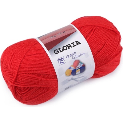 Prima-obchod Pletací příze Gloria 50 g, barva 12 (52180) červená