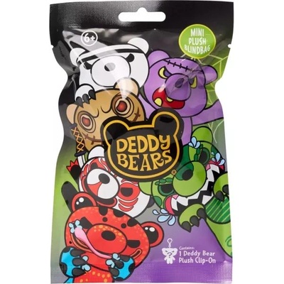 Kensho InnoV8 Deddy Bear: Плюшена висулка за чанта, серия 5 - различни видове (DB501)
