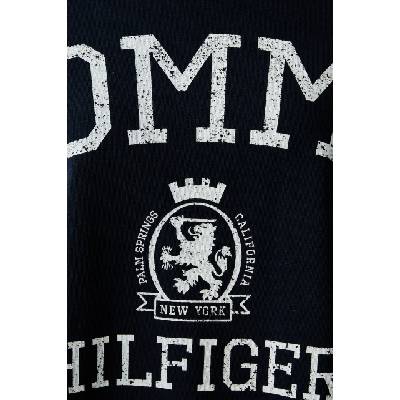 Tommy Hilfiger уголемена тениска дамска от памук (WW0WW50940)