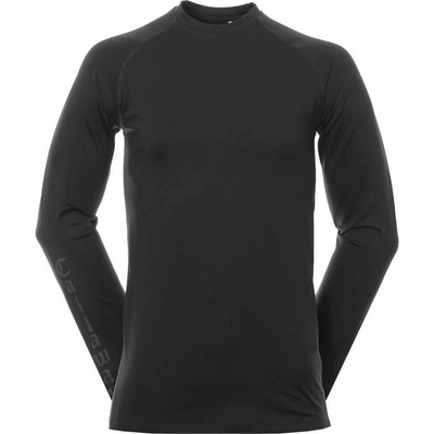 Callaway Pánske tričko Golf UK LS Soft Compression čierne
