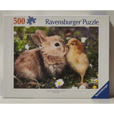 RAVENSBURGER Králíček a kuřátko 500 dílků