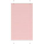 vidaXL Плисирана щора, розова, 70x100 см, ширина на плата 69, 4 см, полиестер (4015426)