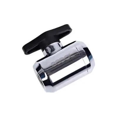 Alphacool Сферичен кран Alphacool, Вътрешна резба G1/4, Хром (AC-68144)