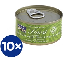 Fish4cats Finest Tuna & Green Lipped Mussel 70 g