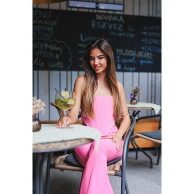 Trendyol Strapless ružová 8683047022628