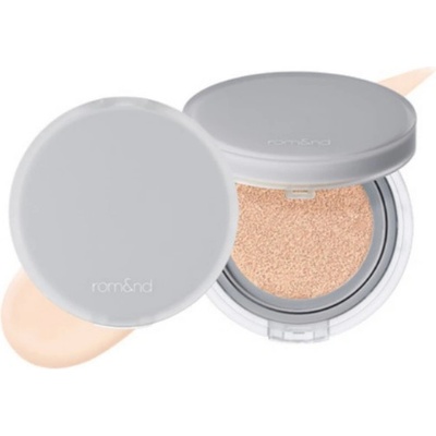 Rom&nd Nu Zero Cushion 01 Porcelain 17 Make-up v houbičce 14 g