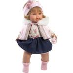 Llorens 42170 CARLA - реалистична кукла със звуци и меко текстилно тяло (4-42170)