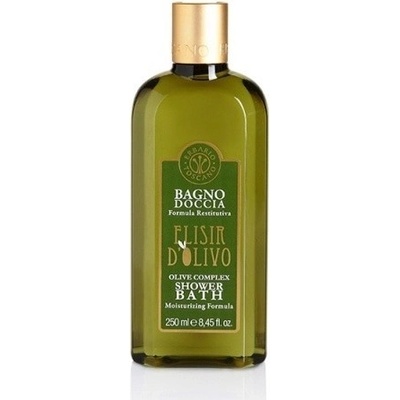 Erbario Toscano Elisir D'Olivo sprchový a kúpeľový gél s hydratačným účinkom 250 ml