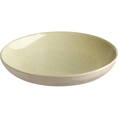 Emile henry (Франция) Керамична чиния emile henry salad plate салатена - цвят бледозелен и екрю (eh 8920-m0)