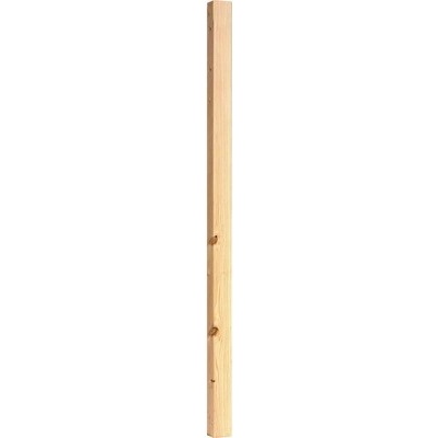 Stĺpik na plot Rhombus 9 x 9 x 180 cm smrekovec prírodný