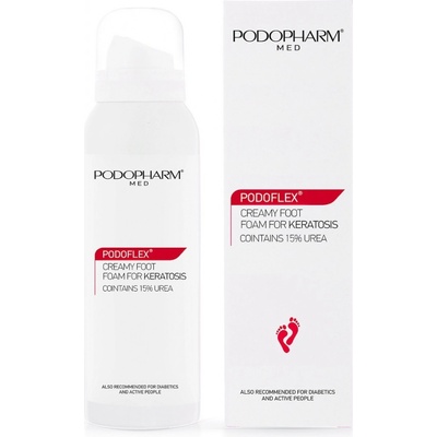 Podopharm Podoflex pěnový krém na zrohovatělou pokožku 125 ml