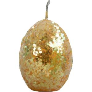 Rak Комплект свещи Rak - Златно яйце, 6 броя (golden eggs)