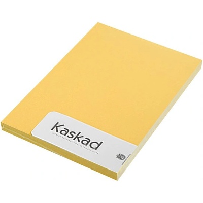 Kaskad Цветна хартия за фотокопирни машини KASKAD A/4 80 g слънчево жълто 58 100 листа/пакет 608158 (608158)