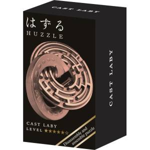 Hanayama Метален логически пъзел Hanayama - Mini Huzzle Cast Laby, copper (515183)
