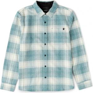 Roark Мъжка риза с копчета Roark Crossroads Flannel Shirt - Hazy Blue (033-2937-0713)