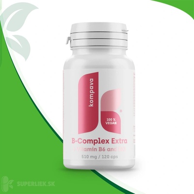 Kompava B-Complex Extra 510 mg 120 kapsúl
