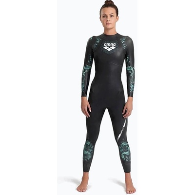 arena Дамски неопренов костюм за плуване arena Storm coral blue/black