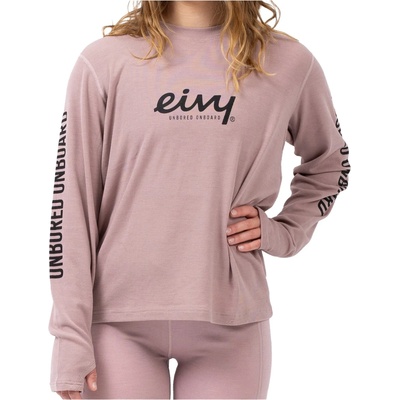 Eivy Дамско мериносово термобельо Eivy Women's Loose Fit MX Wool Rib Top Merino base layer - Faded Woodrose - размер XXL (115-2509-0217)