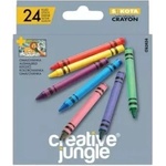 SaKOTA Creative Jungle Сив комплект пастели - 24 броя (CFA2454)