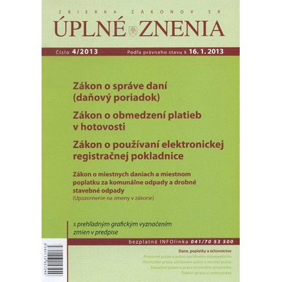 Úplné znenia 4 2013