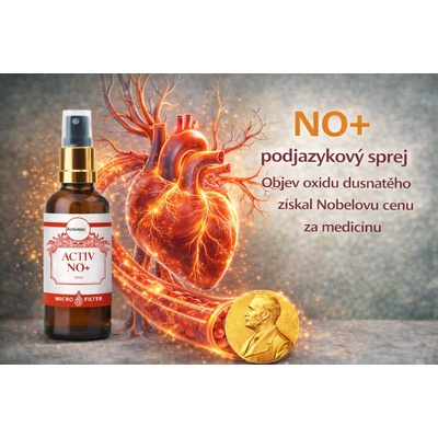 Activstar NO+ Oxid dusnatý srdíčko, cévy, dýchání, astma 50 ml